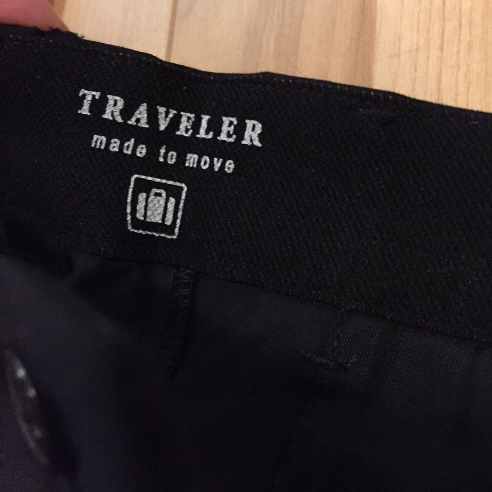 Deep navy blue dress pants trousers - Picture 6 of 8